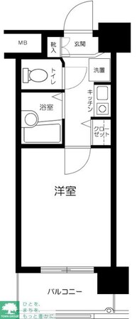 サンテミリオン品川戸越の物件間取画像